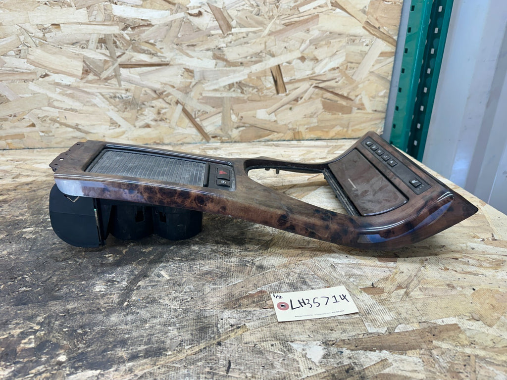 BMW 1999-2006 E53 X5 WOOD CENTER CONSOLE SHIFTER BEZEL TRIM OEM 9408021