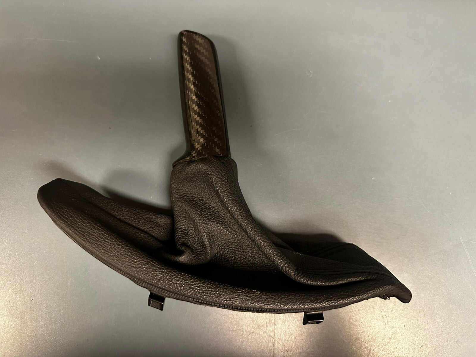 06-11 BMW E90 E92 E93 335i 325xi M3 Emergency Break Handle Boot 7155622 OEM