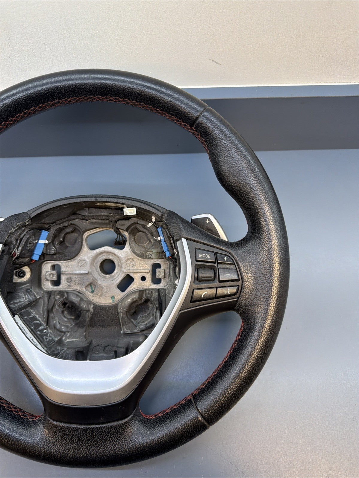 OEM 3-Spoke Leather Steering Wheel BMW F30 F31 F33 F34 F36 2013-2019 / 62562181E
