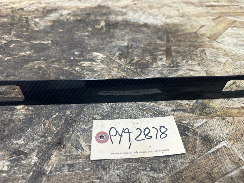BMW 07-13 E90 3 SERIES M3 GLOSSY BLACK FOLDING CUP HOLDER DASH TRIM OEM 7130742