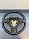 BMW 2006-2012 E90 E9X 3 SERIES BLACK LEATHER STEERING WHEEL OEM 3375E901