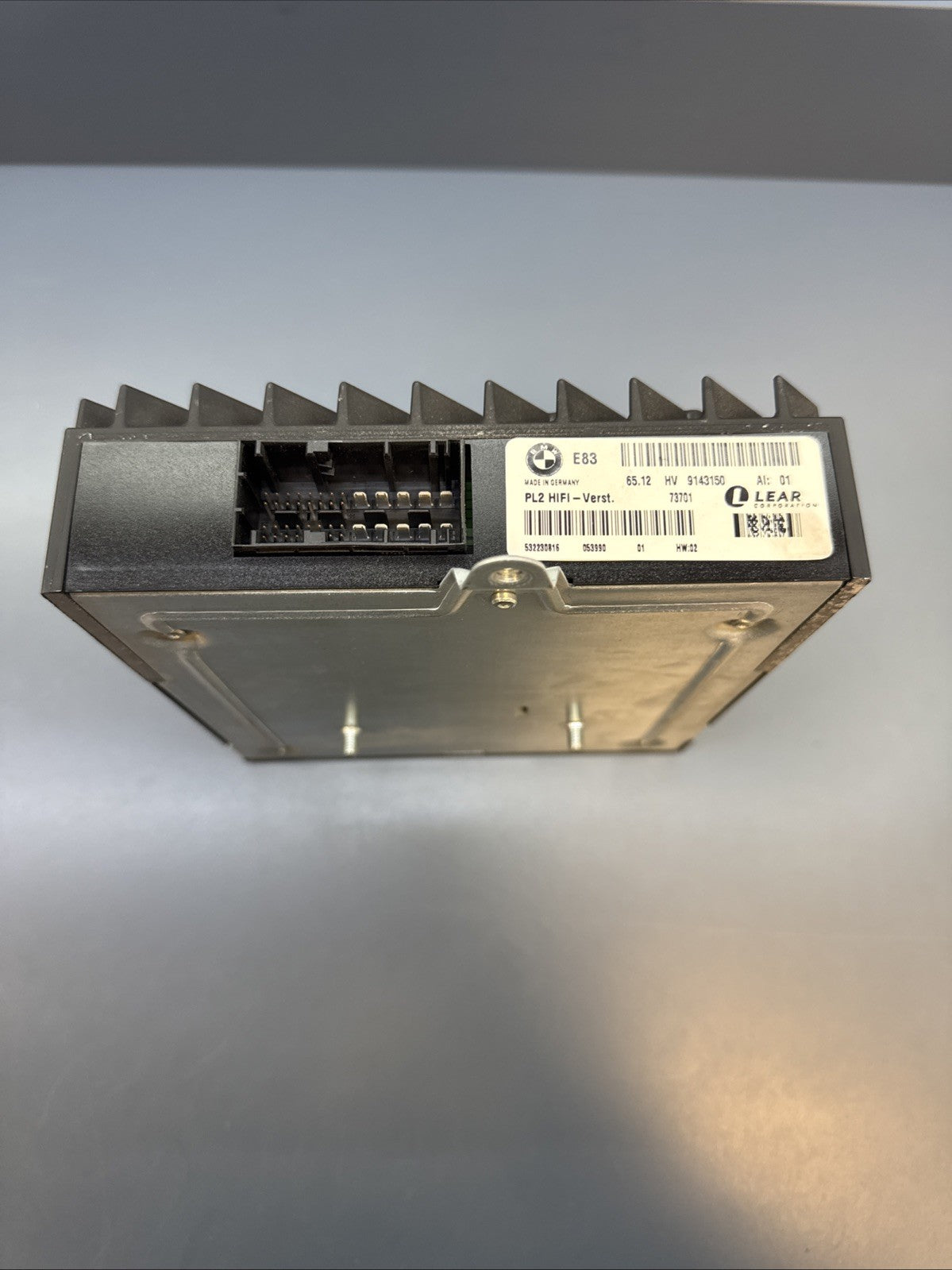 2008 2010 BMW 328I X3 AMP AMPLIFIER CAR STEREO AUDIO 65.12 HV 9143150 OEM 200430