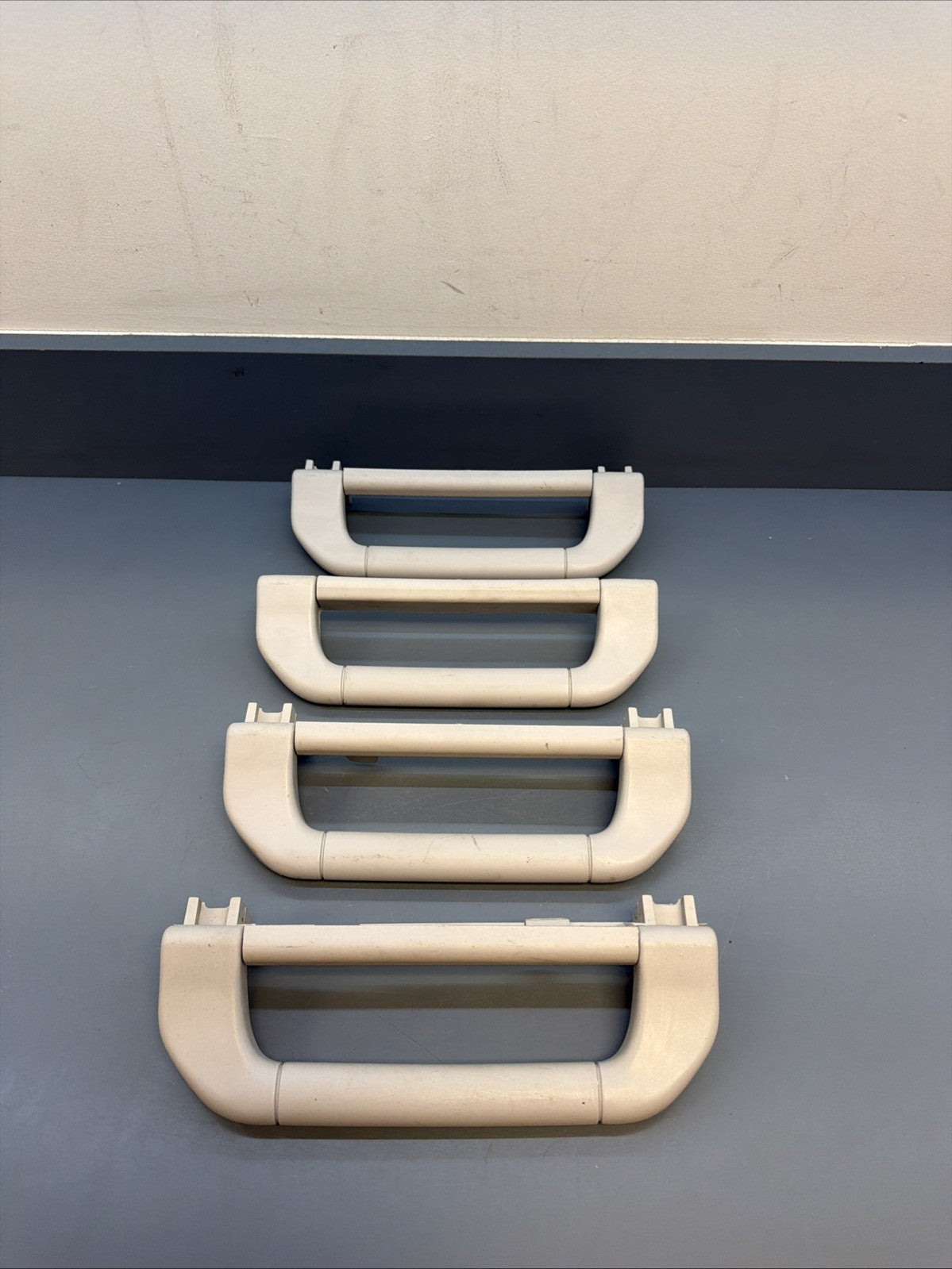 2006-2008  BMW  E65 750i  OVERHEAD GRAB HANDLES GRAY SET OF 4