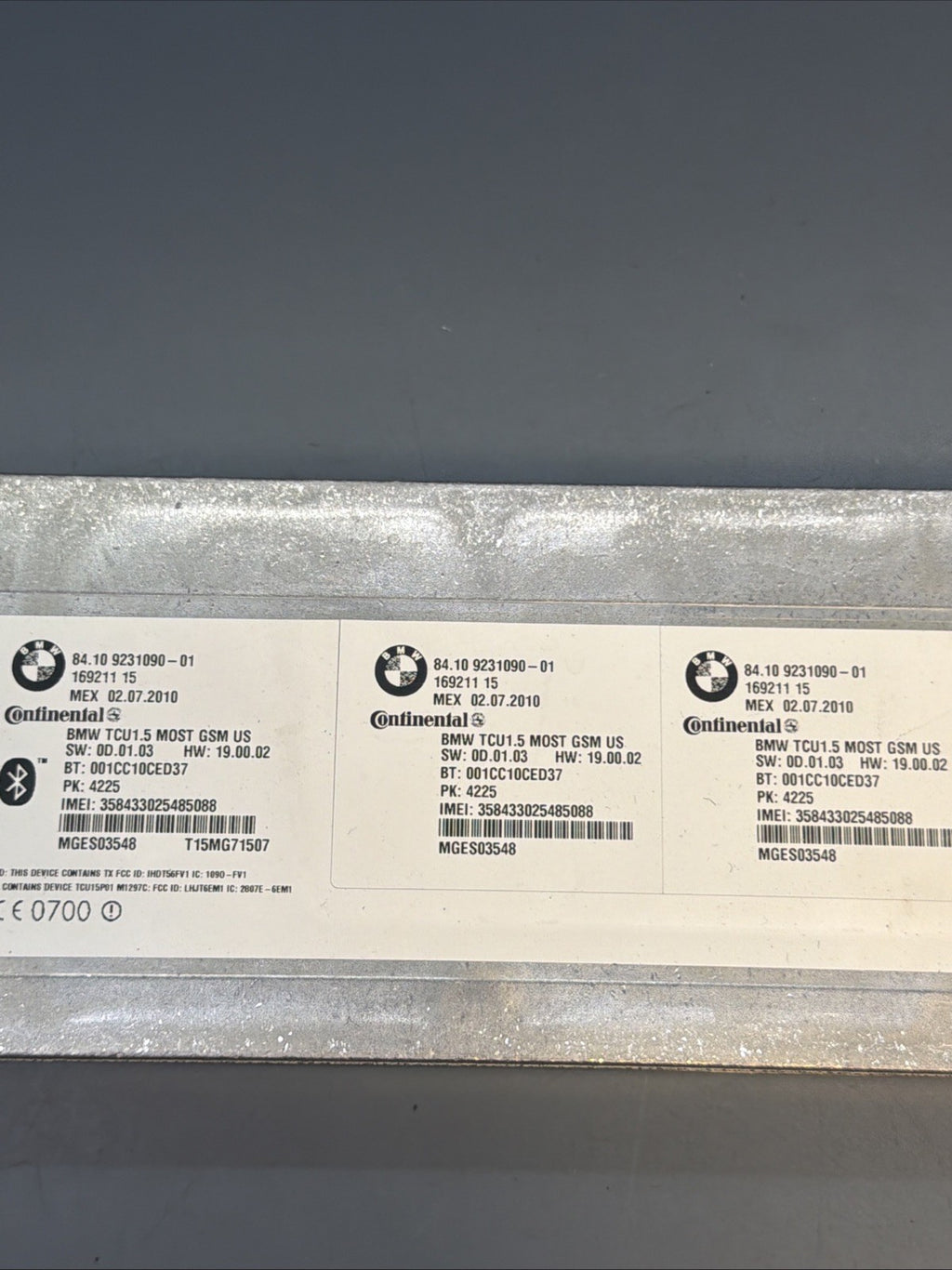 Genuine BMW E60 E90 E92 E64 E65 E70 E71 ULF Bluetooth Module 9231090