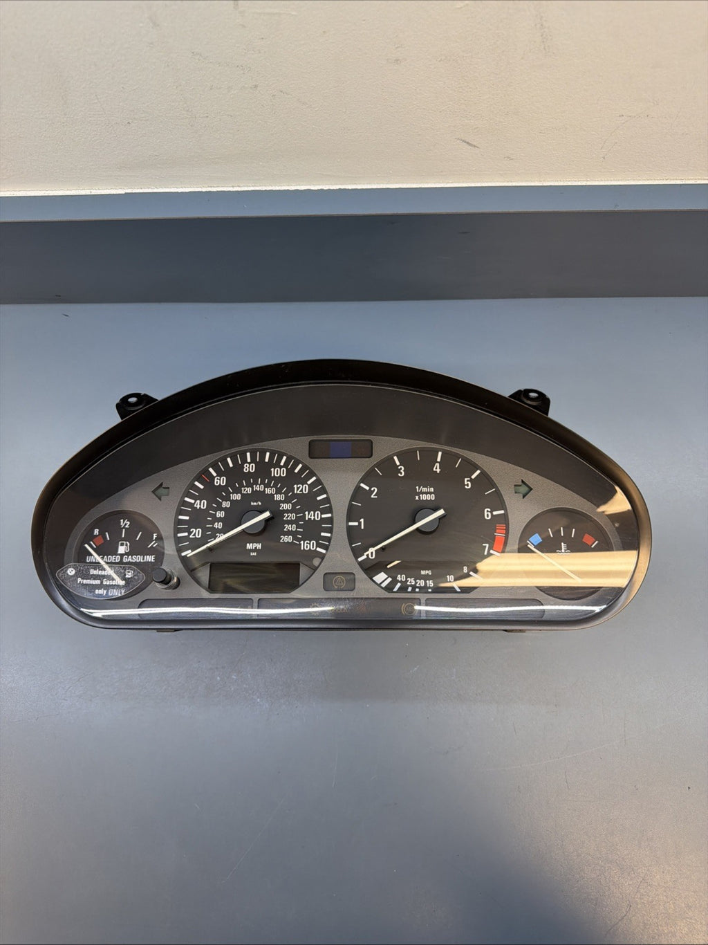 91-99 BMW E36 3 Series Instrument Cluster Speedometer Gauge Display 1387410 313K