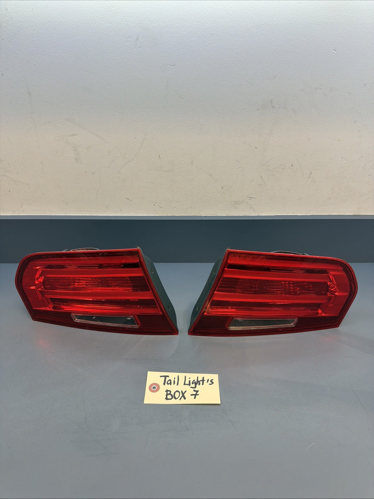 12-2015 BMW F30 3-SERIES REAR INNER LEFT & RIGHT TAIL LIGHT SET 7259915 7259916