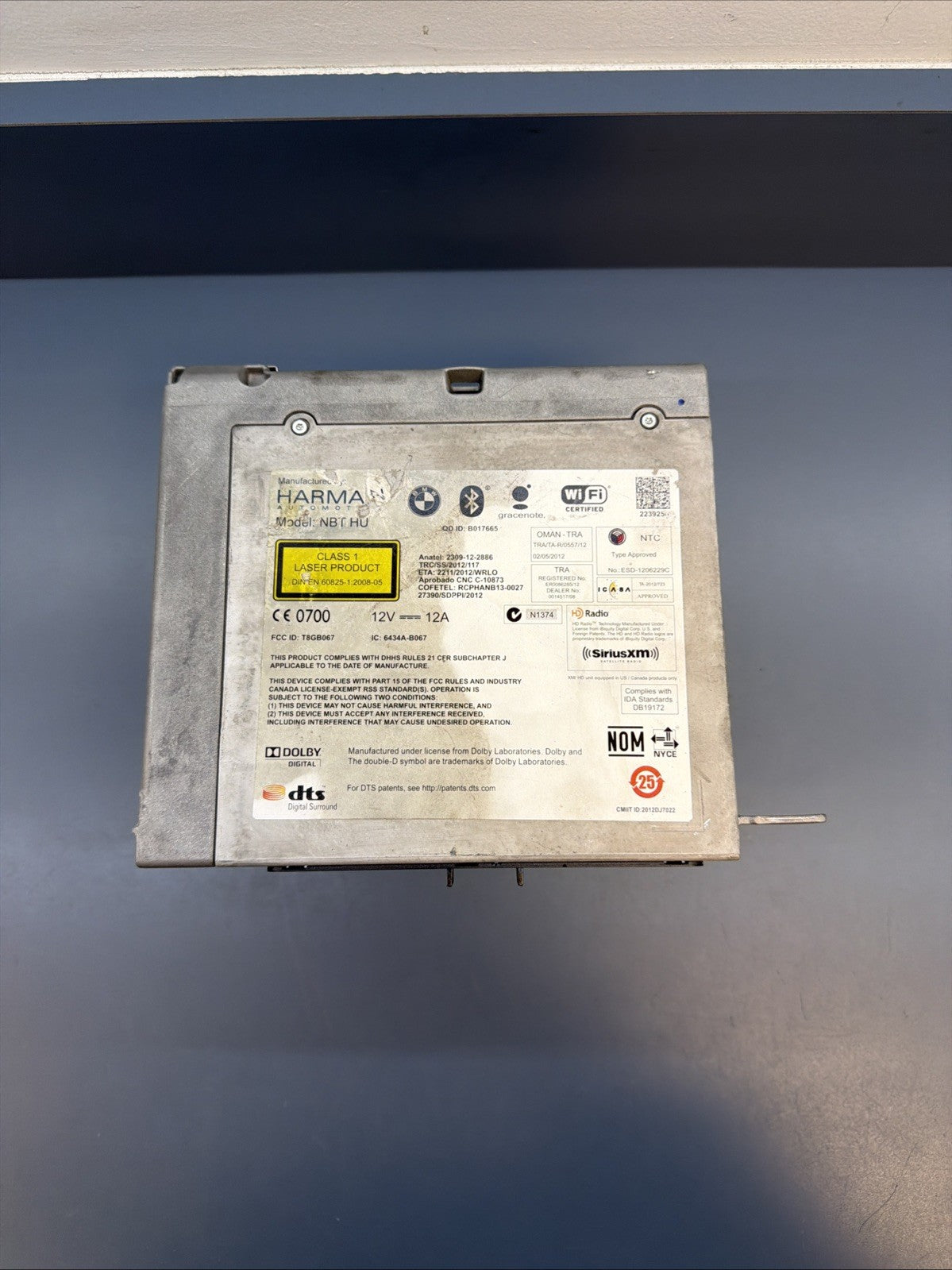 2012 - 2018 BMW 3 5 X5 X6 Navigation FM Radio CD Receiver Player 9365767 OEM