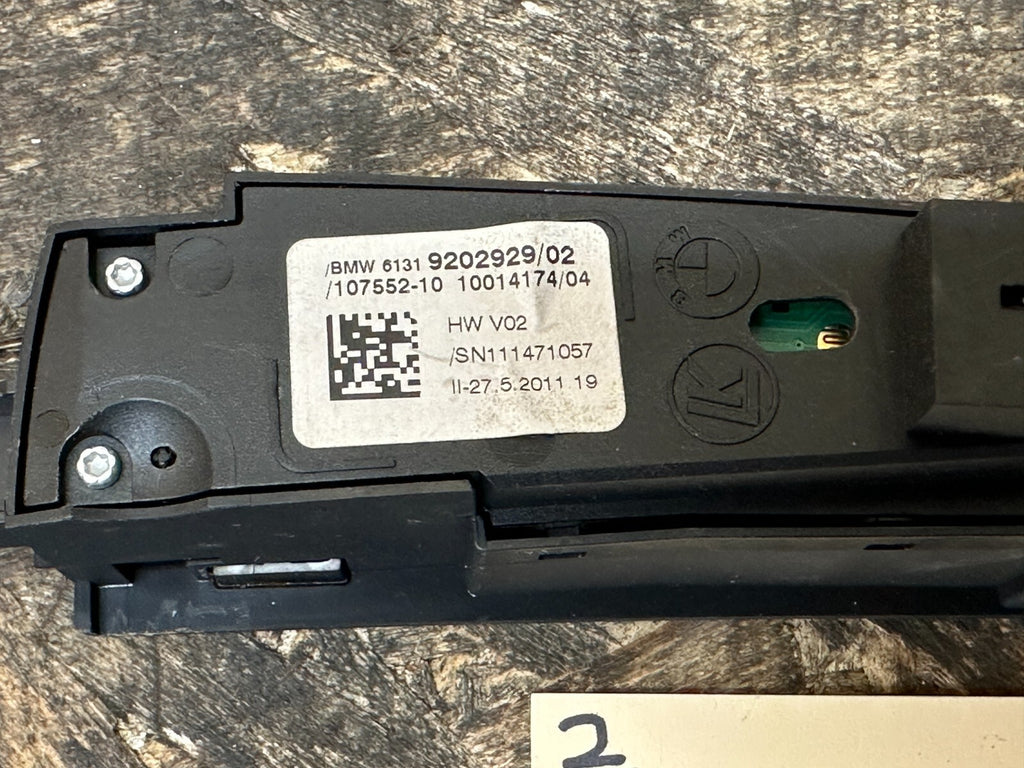 BMW 2011-2014 F25 X3 F10 5 SERIES TRACTION CONTROL BUTTON TRIM OEM 9202929