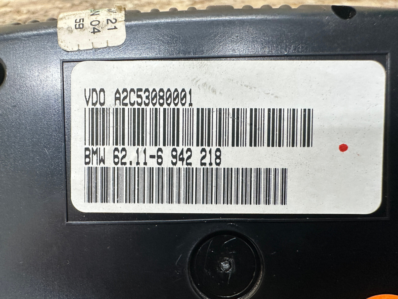 BMW 98-06 E53 X5 SPEEDOMETER INSTRUMENT GAUGE CLUSTER MPH OEM 6942218