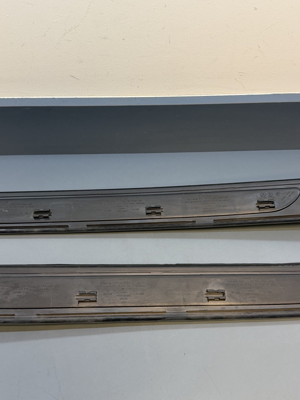 08-13 BMW E92 E93 M3 Door Sill Molding Trim Left Right SET M SPORT 7900751/52