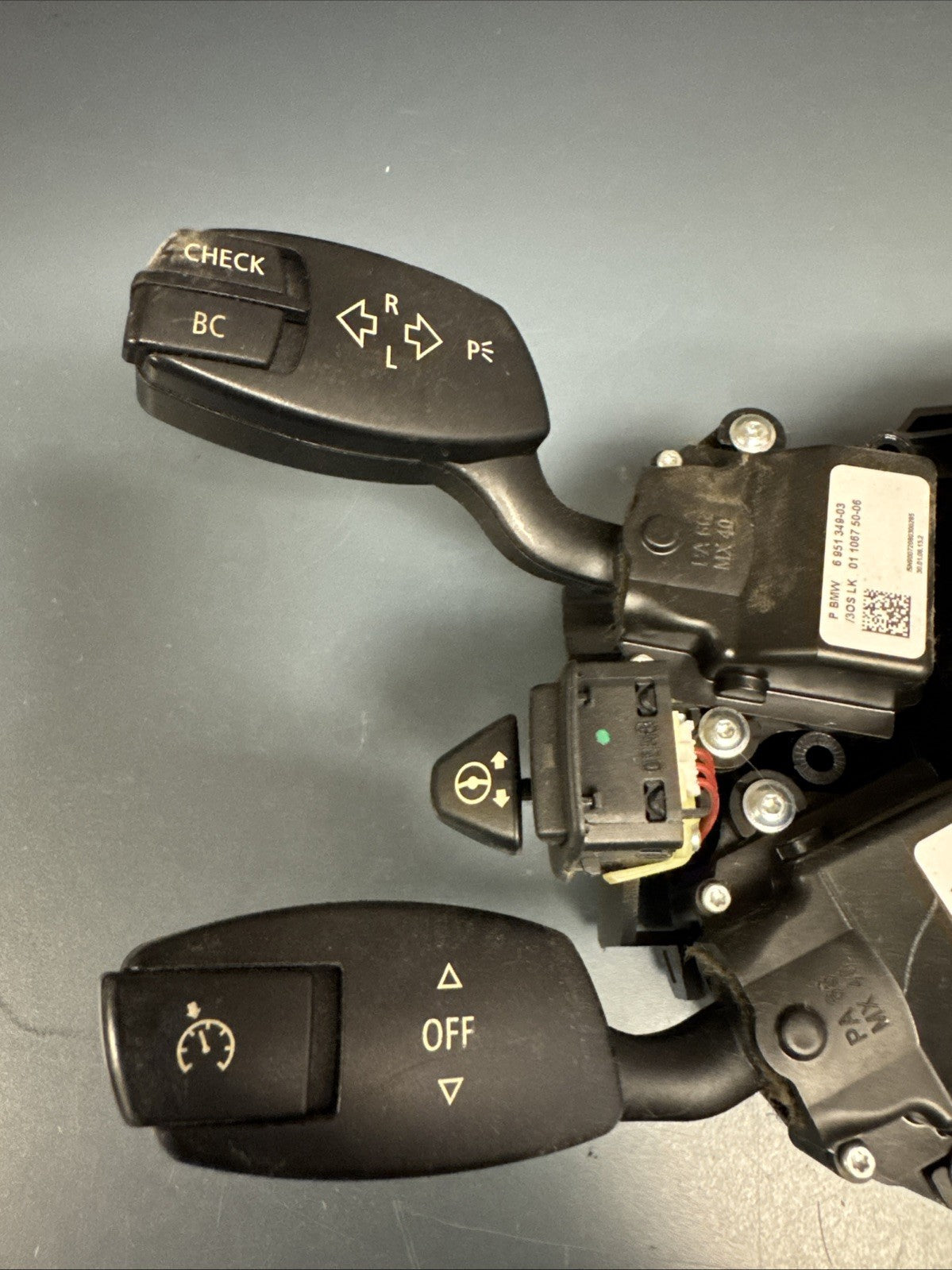 08-11 BMW E60 535xi 525i 528i 550i Steering Column  Wiper Switch OEM 9170225