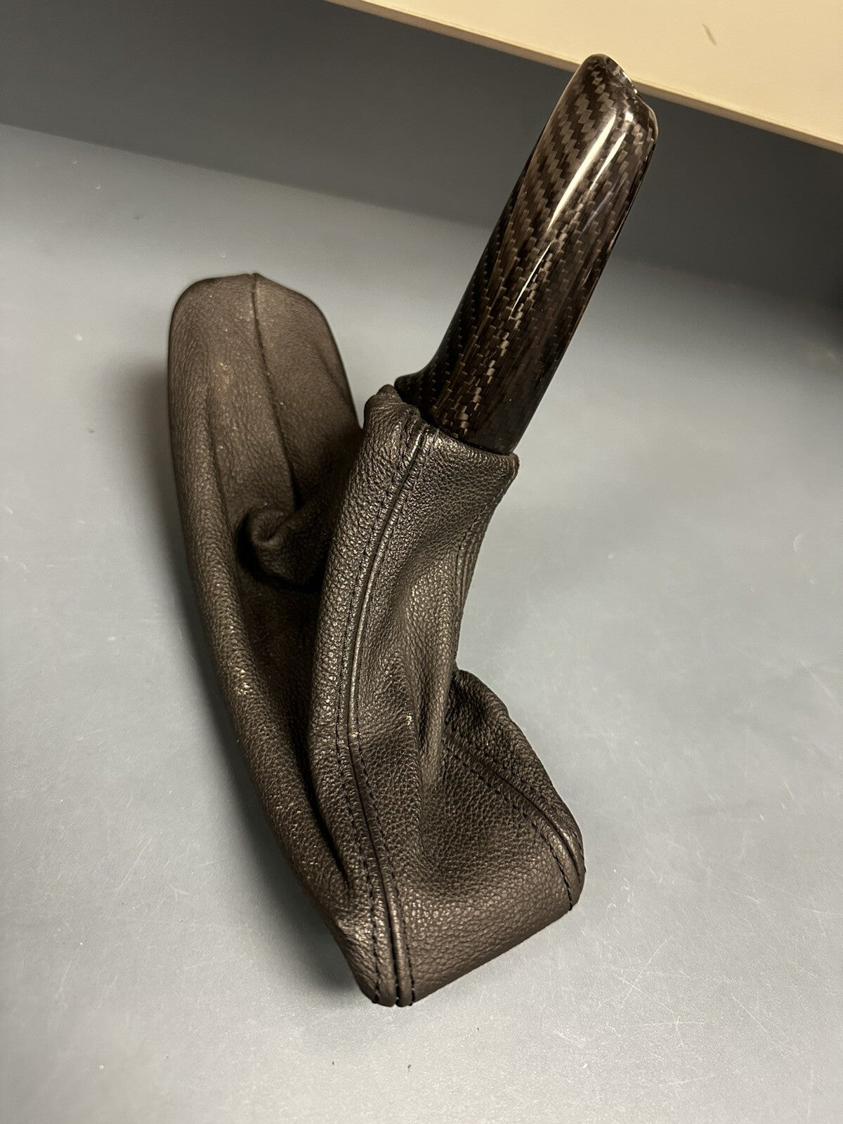 06-11 BMW E90 E92 E93 335i 325xi M3 Emergency Break Handle Boot 7155622 OEM