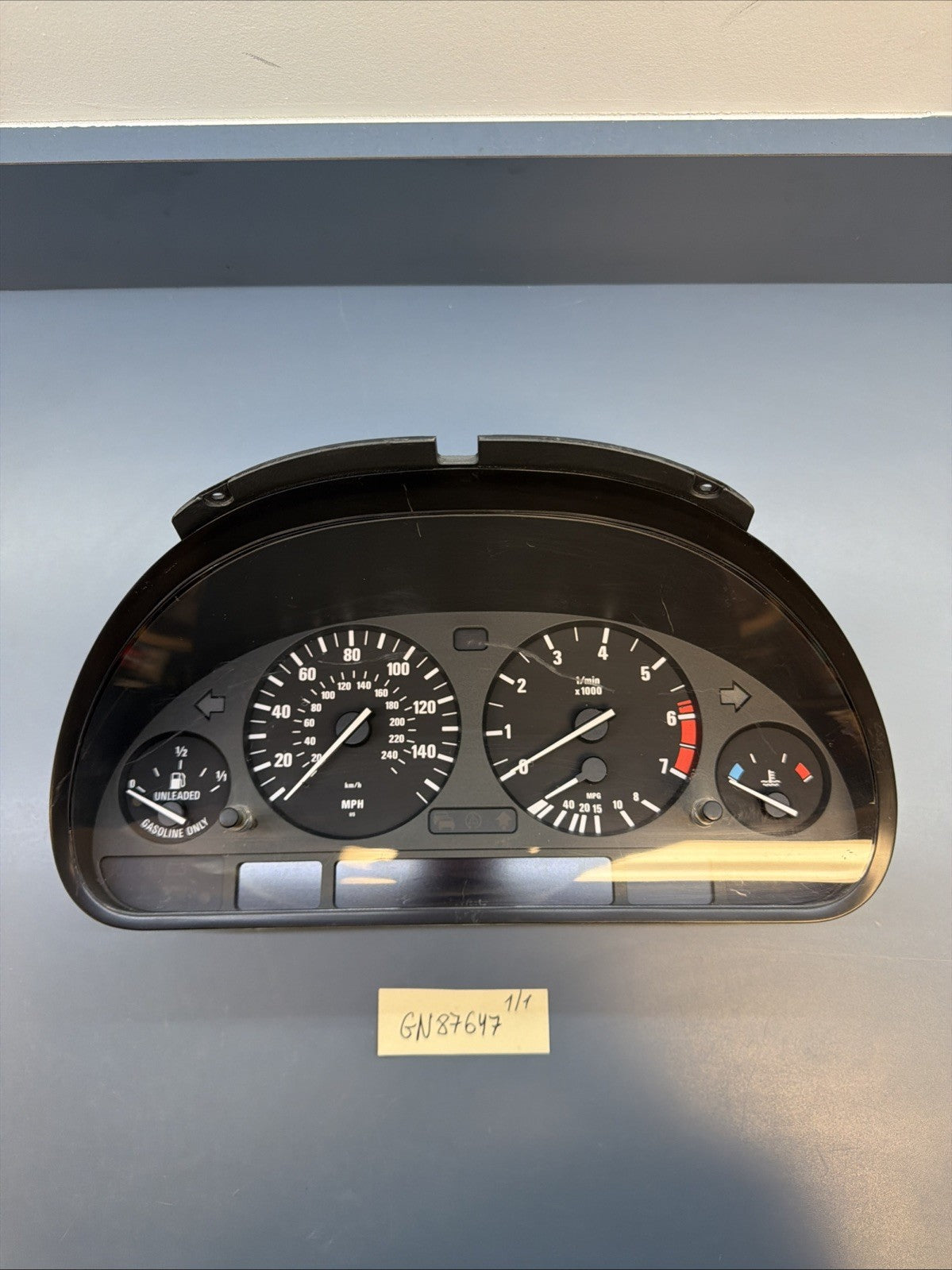 BMW 540I HIGH INSTRUMENT GAUGE CLUSTER 6942198 1997-2003 OEM