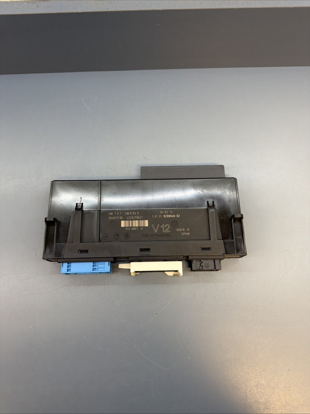 10-17 BMW F07 F01 F02 F06 Junction Box Electronics 3 Module Unit JBBFE II9299946