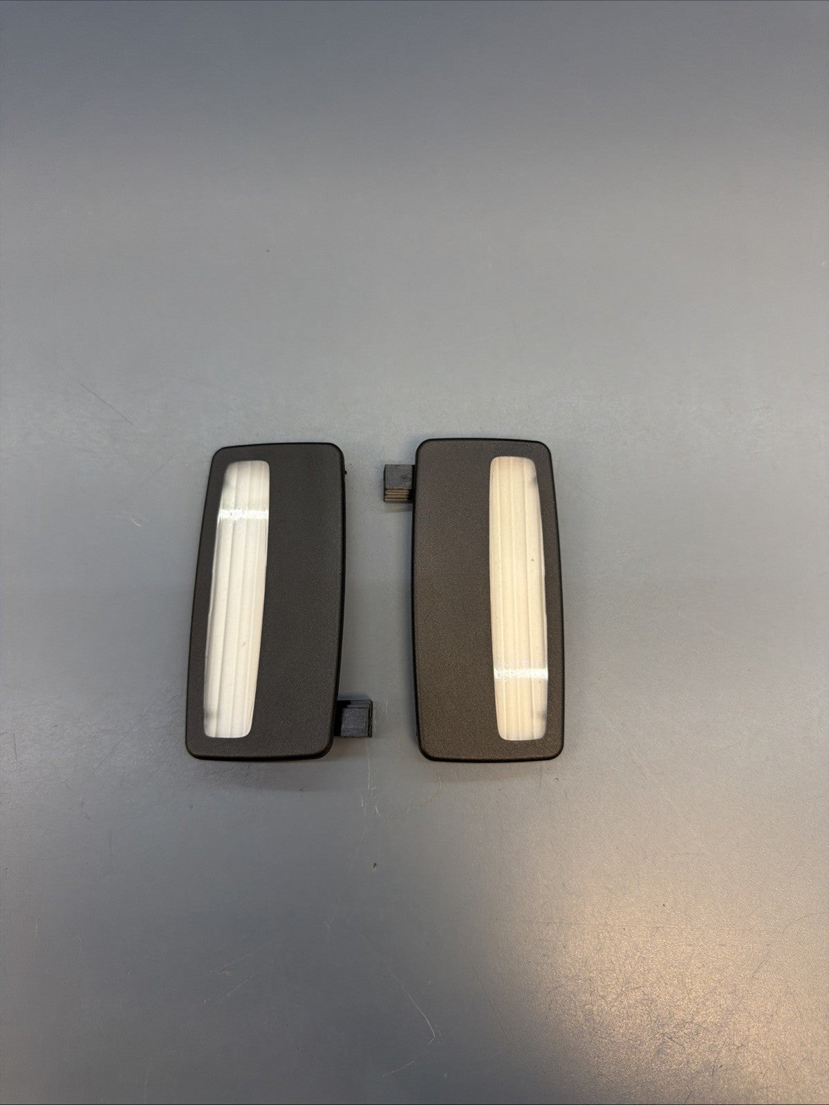 07-13 BMW 328i 335i E93 Front Sunvisior Vanity Light PAIR 6966491 OEM BLACK