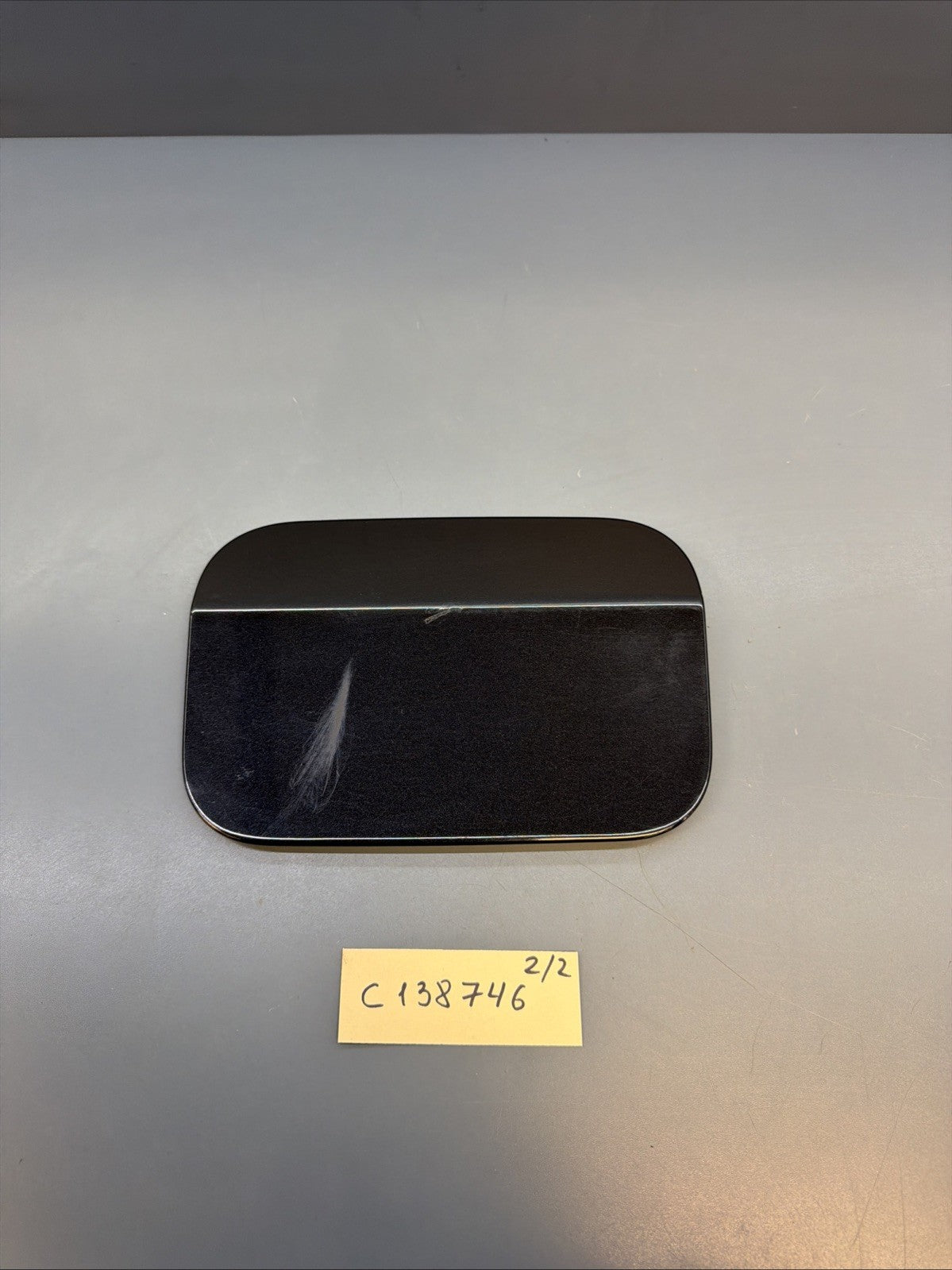 04-10 BMW E60 530i Exterior Fuel Gas Filler Door Lid Cover BLACK