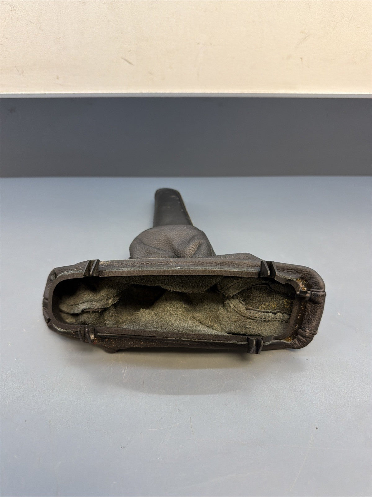 BMW OEM E60 CENTER E HAND EMERGENCY BRAKE LEVER HANDLE LEATHER BOOT