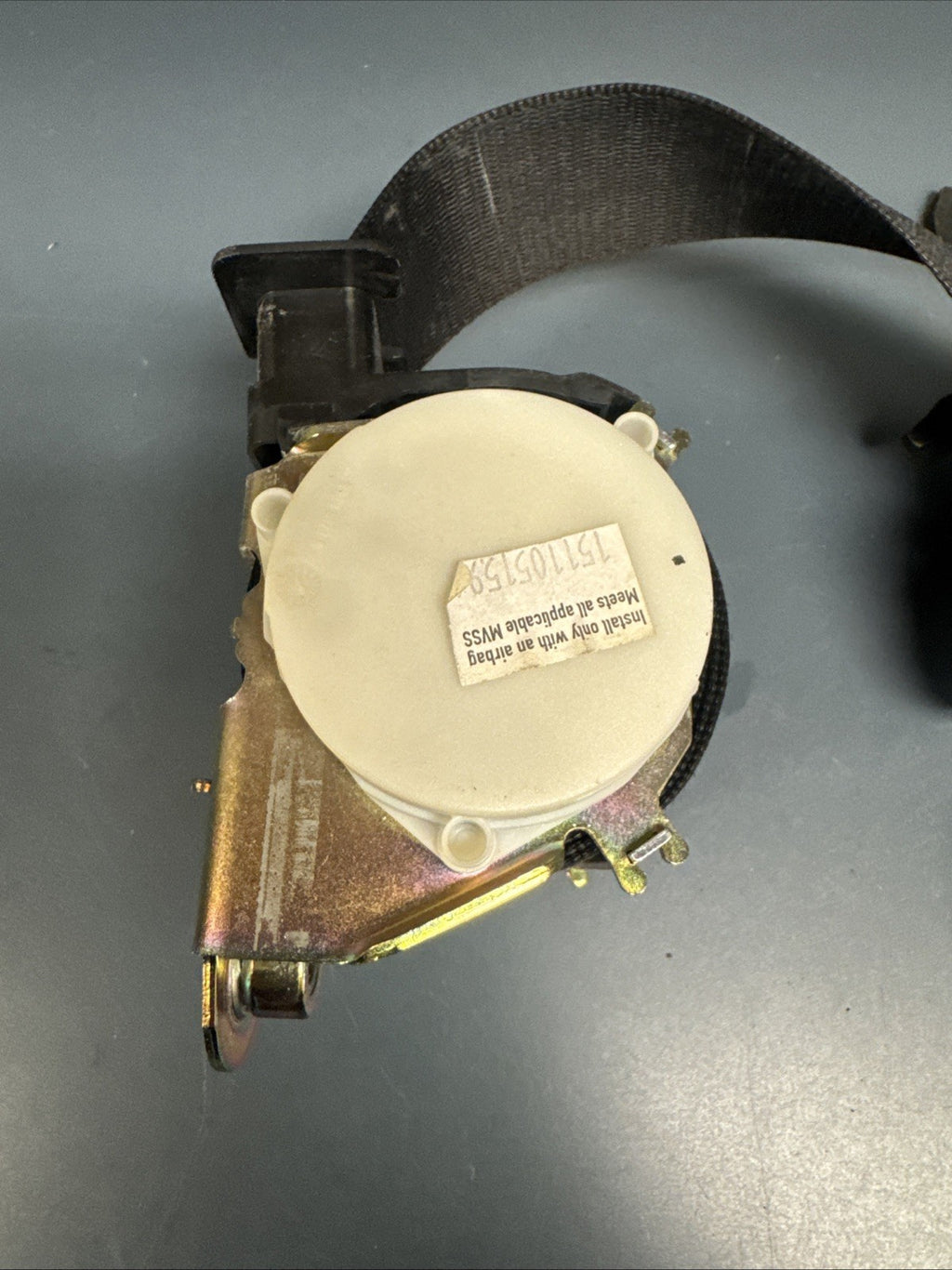 2006-2011 BMW 328i 335i E90 Left Front Seat Belt 72119117219 OEM Used