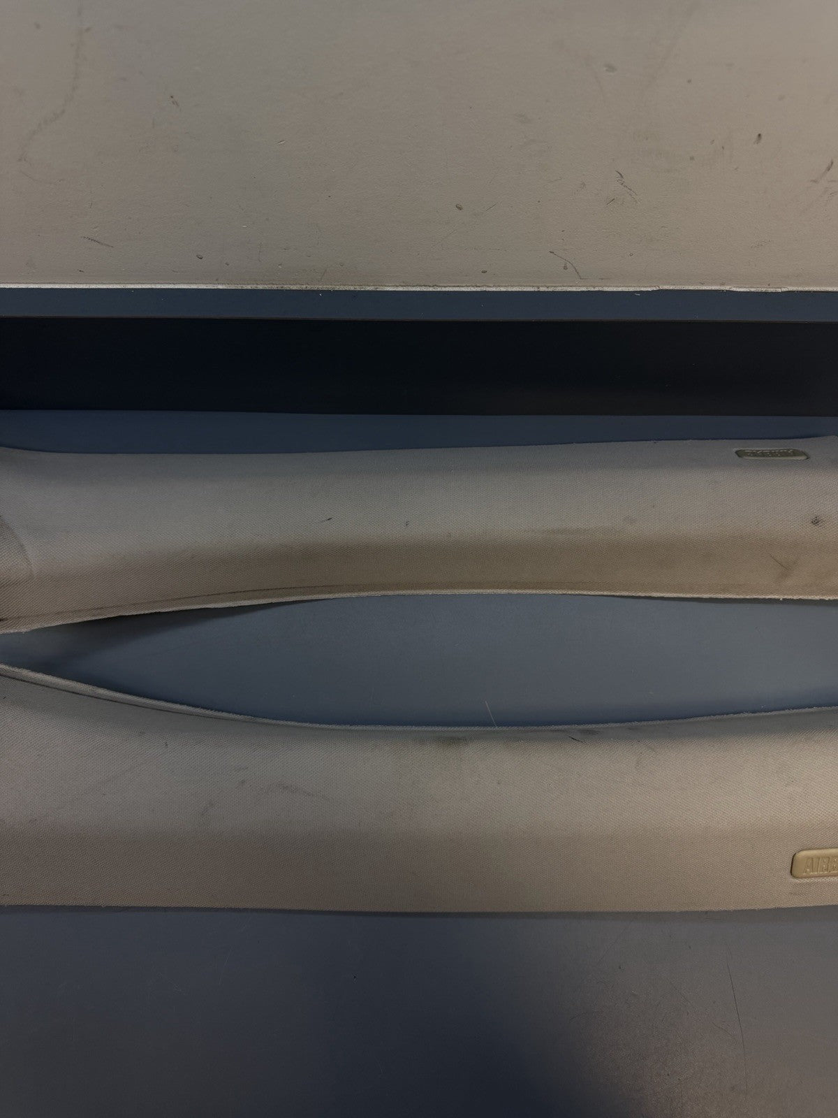 07-13 BMW E92 M3 COUPE FRONT A PILLARS TRIMS OEM Gray 7117468 7117467