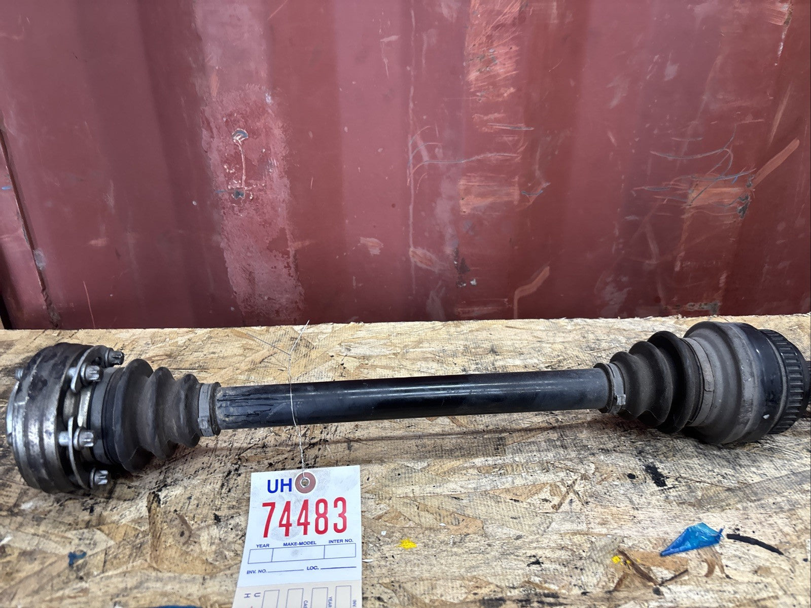 BMW OEM CV AXLE REAR LEFT 3 SERIES E83 USED N52 ENGINE 2006-2010