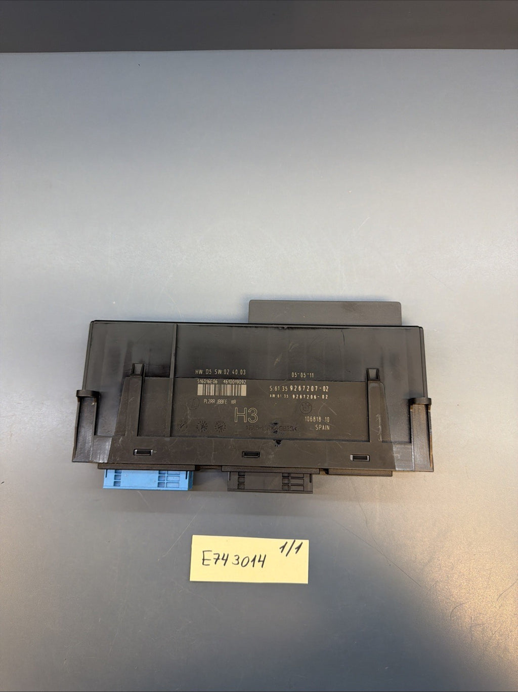 2007-2013 BMW E92 E90 E93 328i 335i M3 BCM BODY Control Junction Box 9267207