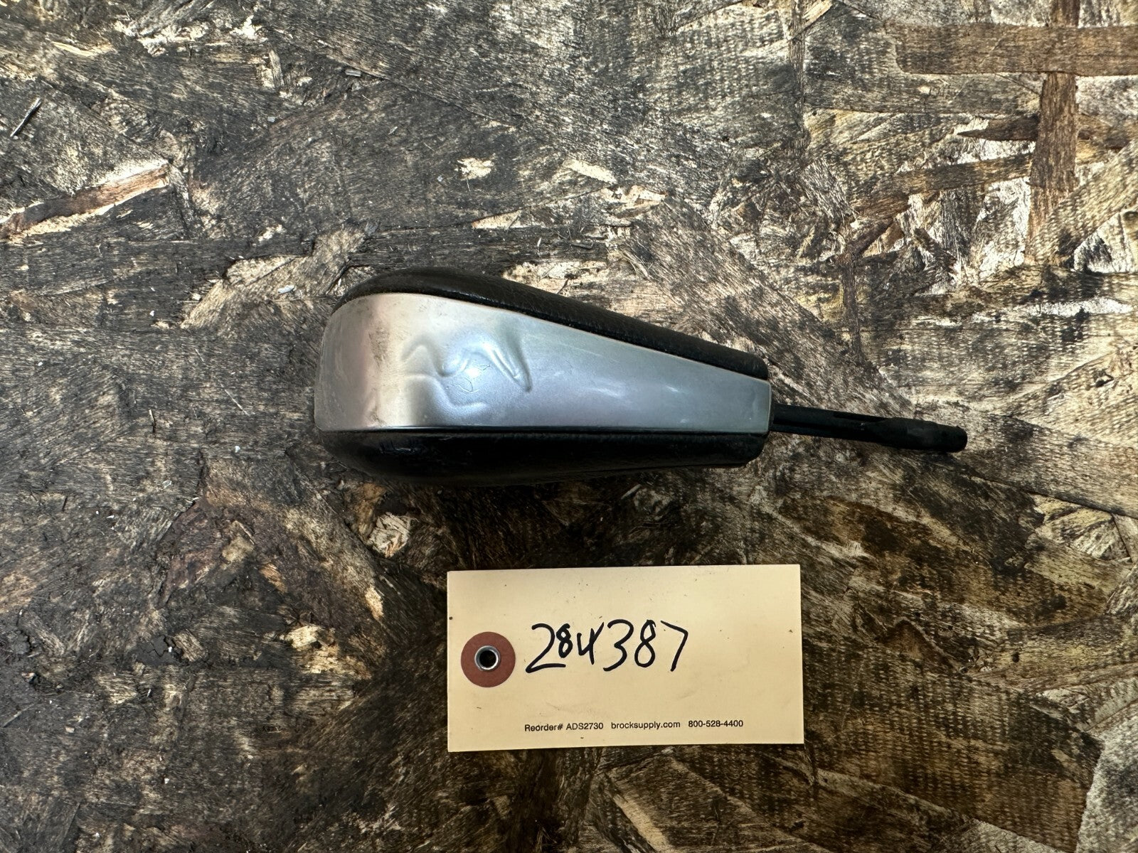 BMW 2006-2013 E90 3 SERIES AT SHIFT BOOT BLACK W SHIFT KNOB OEM 7155643