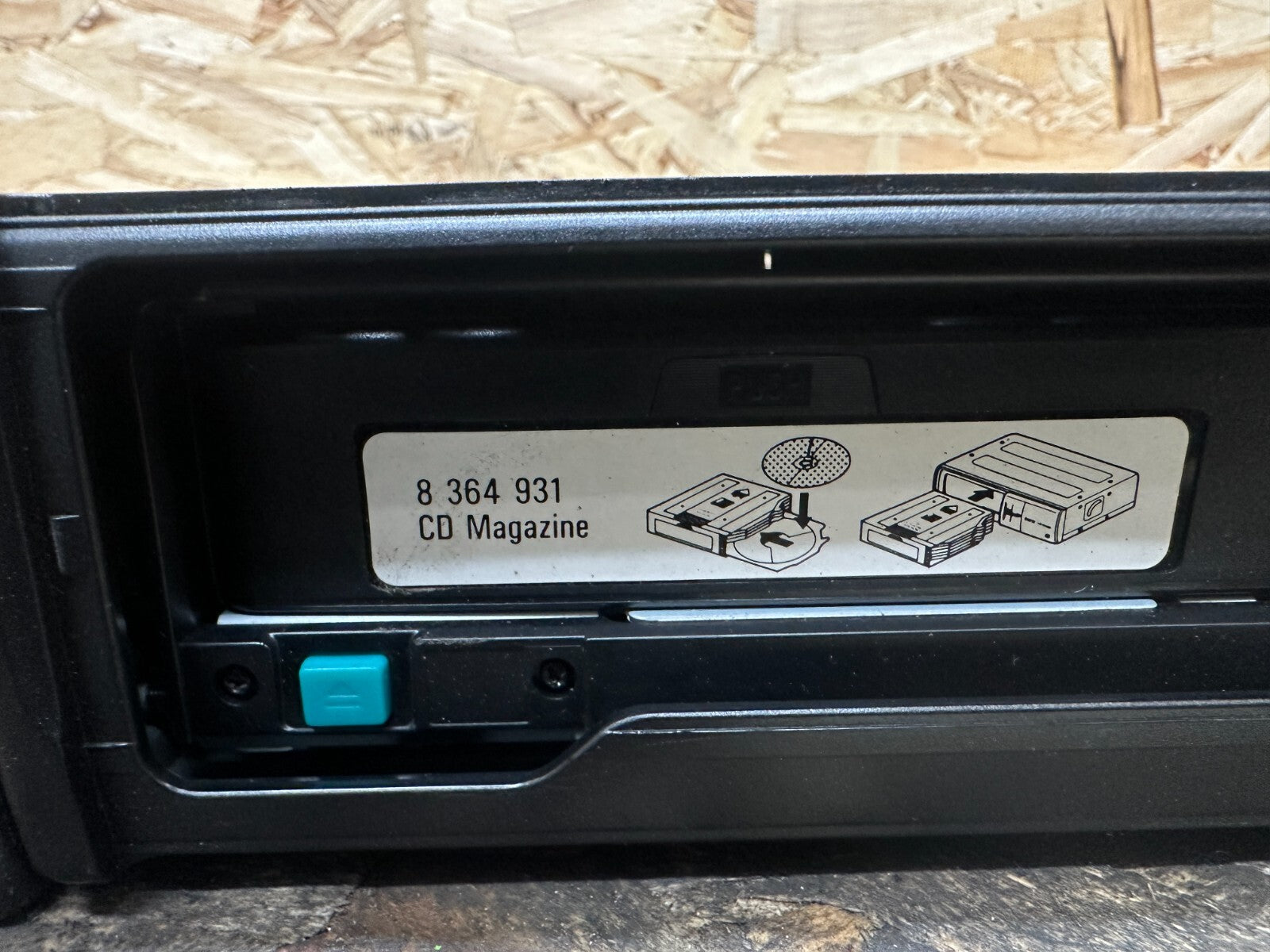 BMW 95-06 E39 E46 3 5 SERIES CD CHANGER UNIT+6 DISC MAGIZINE OE 8364931+0028760