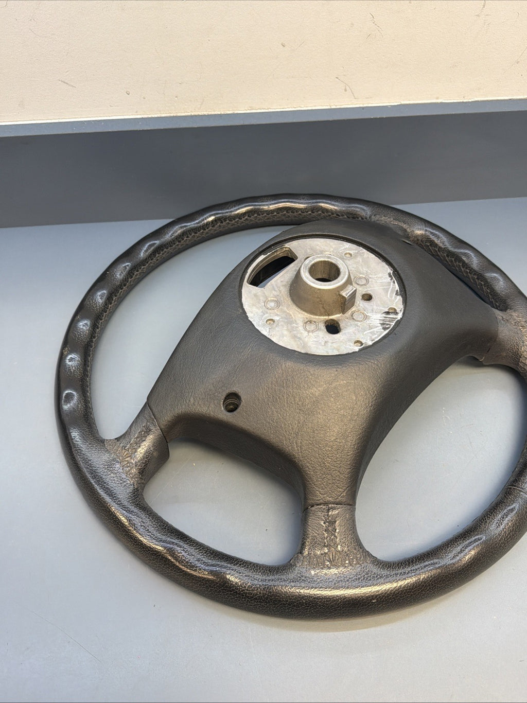 BMW E38 E39 740I 750I 530I 540I Steering Wheel Black Leather OEM 1095633