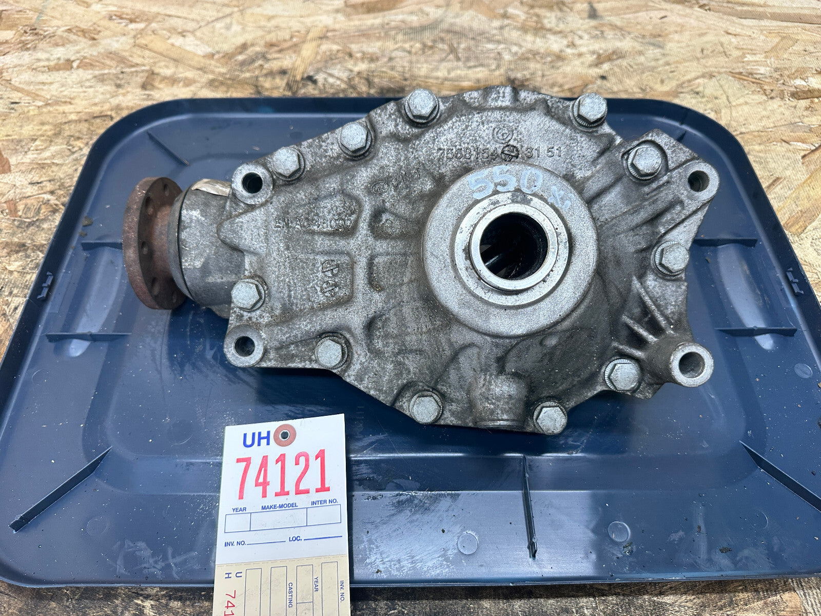 BMW F07 F10 550iX 650iX 5 6 SERIES REAR DIFFERENTIAL FINAL 3.08 DRIVE 7578155