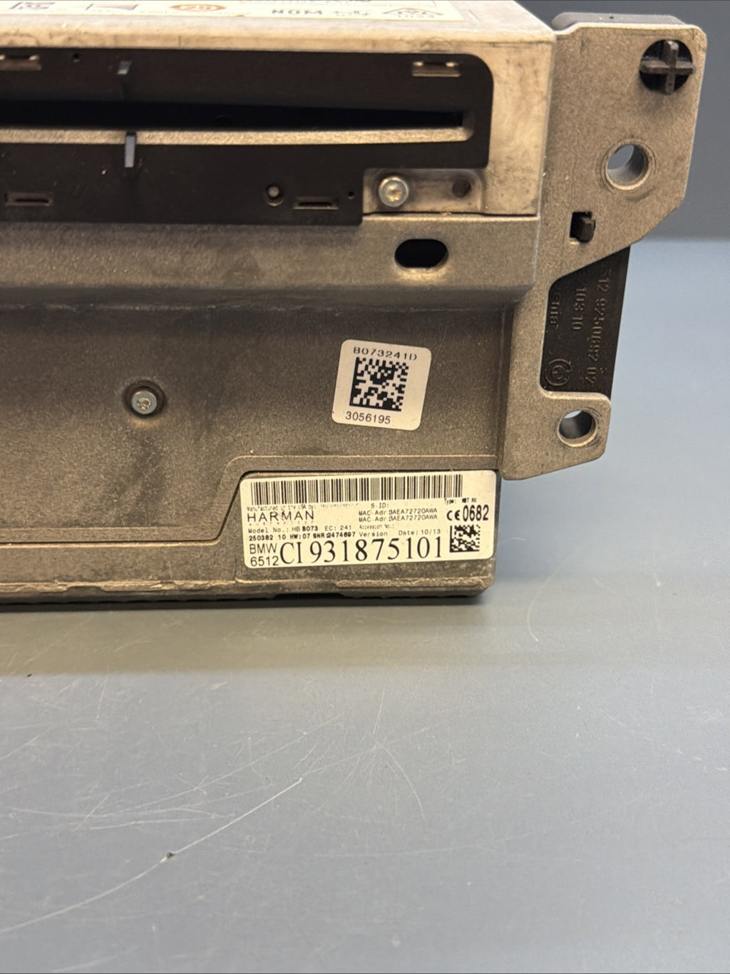 BMW F10 M5 F06 F12 F13 M6 5/6-SERIES DASH HEAD UNIT HIGH NAVIGATION CI931875101