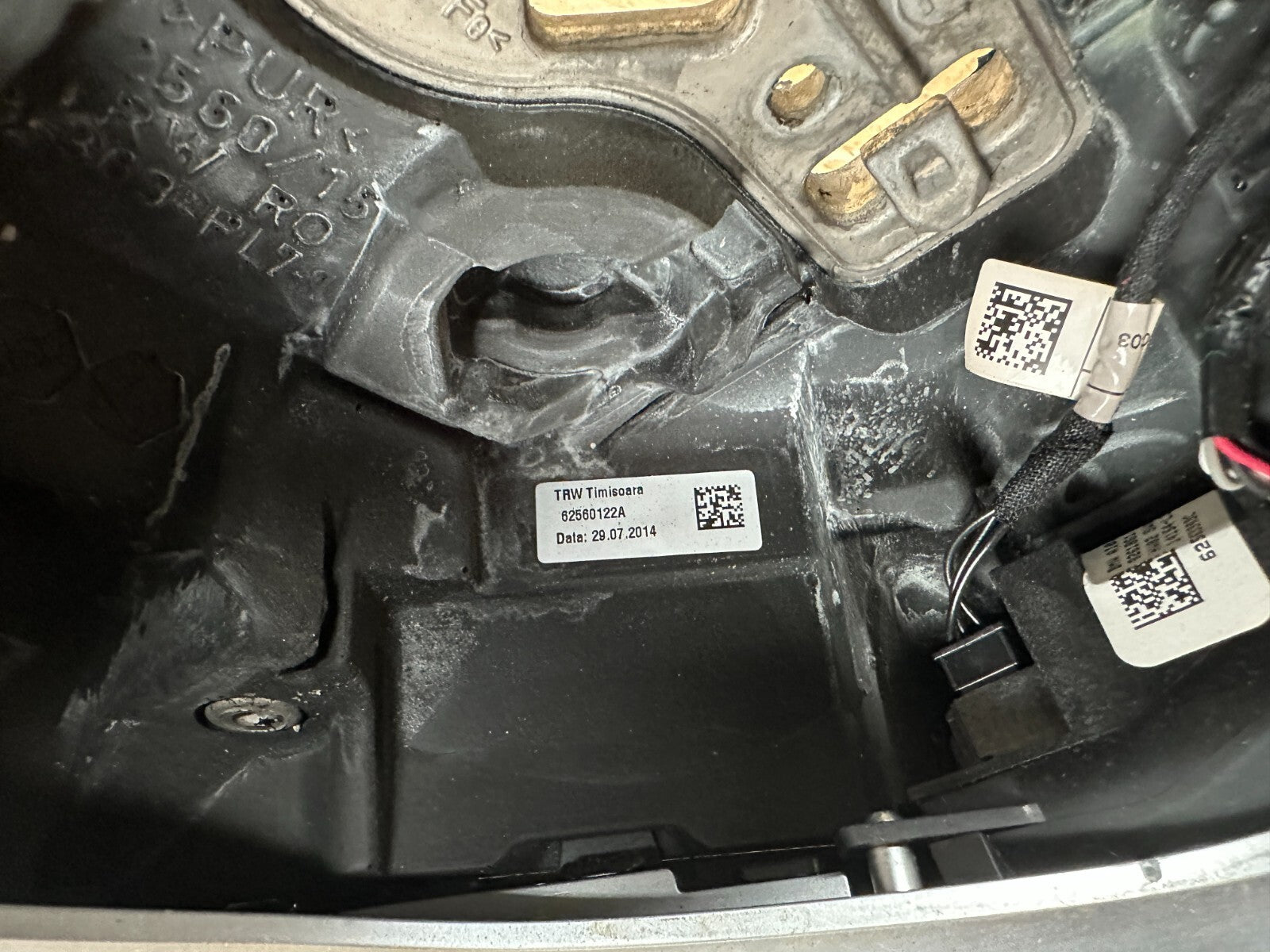 BMW F30 F3X 2012-2019 HEATED LEATHER STEERING WHEEL WITH BUTTONS OEM 62560180