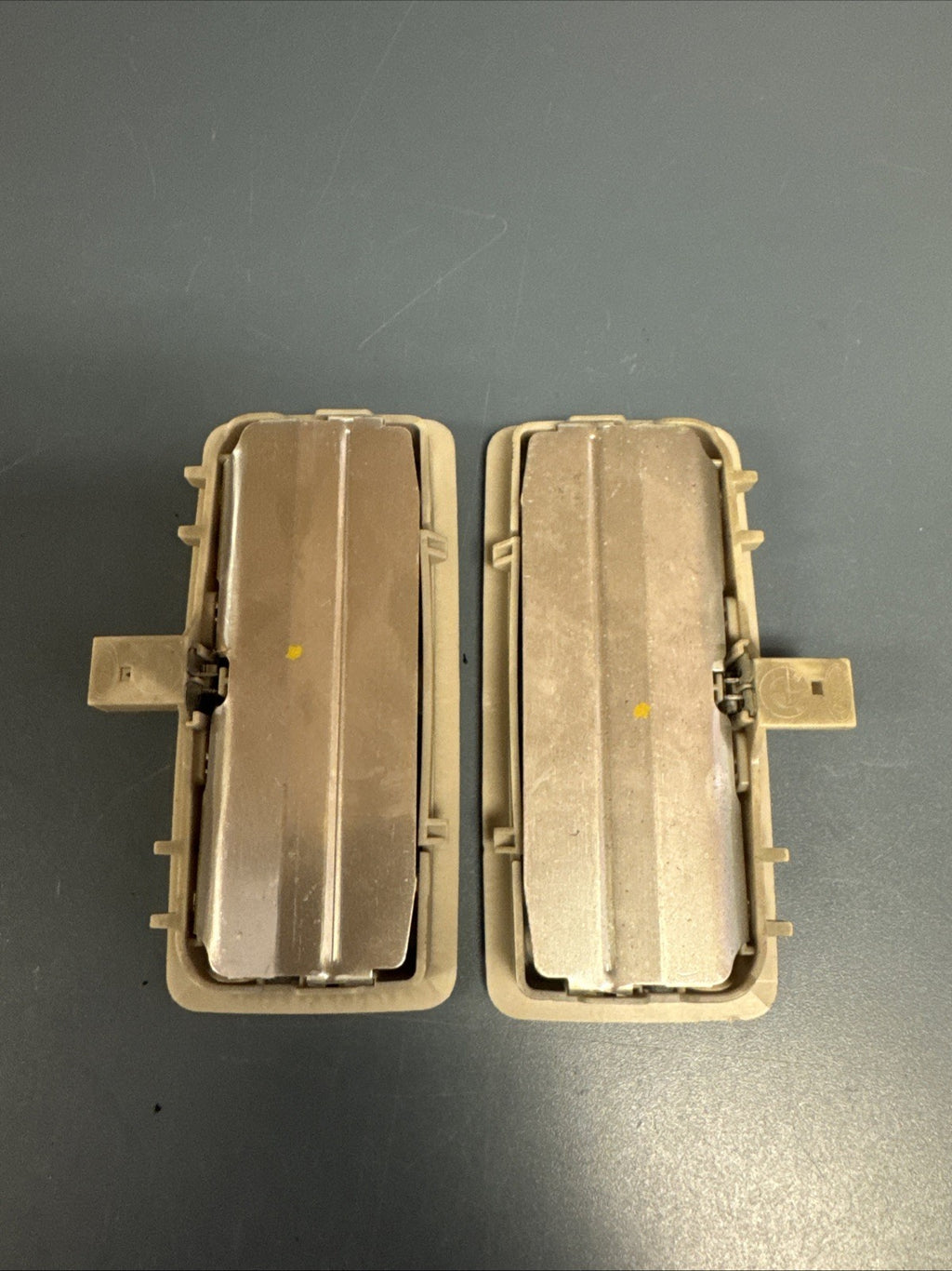 2009-2016 BMW 750LI F01 F02 F10 SUN VISOR VANITY MIRROR LIGHT LAMP OEM SET