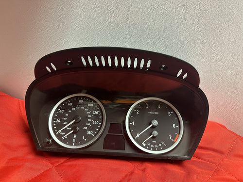 04-06 BMW 525 528 530 SPEEDOMETER GAUGE CLUSTER INSRTUMENT UNIT OEM 6947357