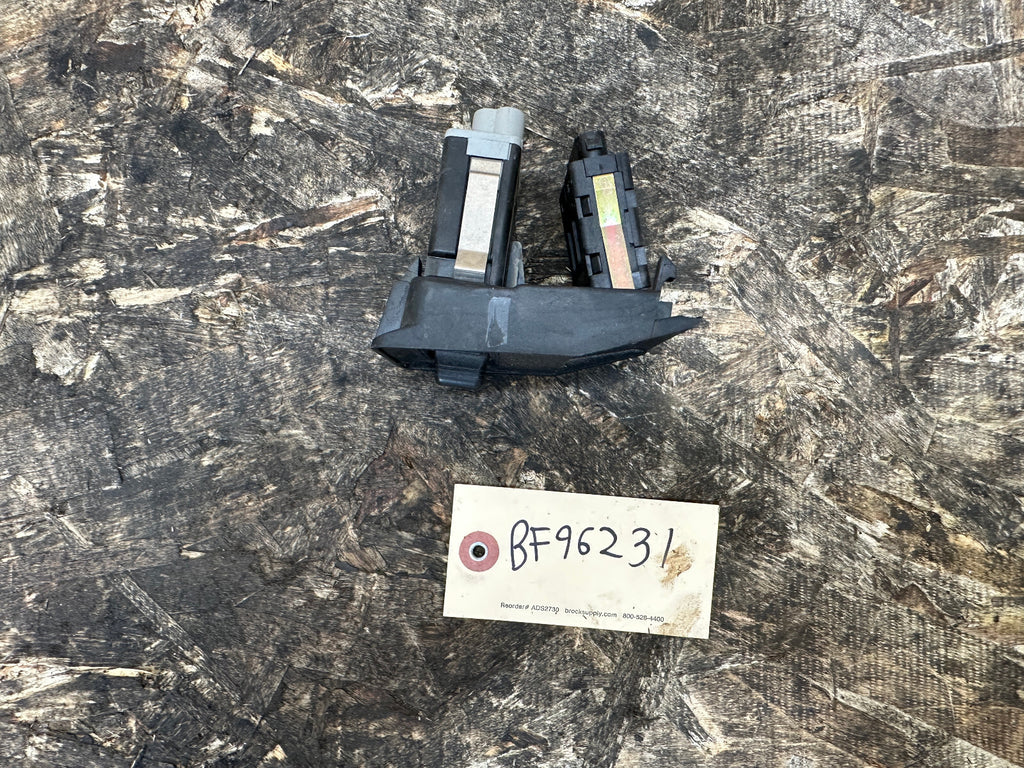 BMW 87-96 E34 525i LEFT HEADLIGHT CONTROL+DIMMER SWITCH TRIM PANEL OEM 8110497