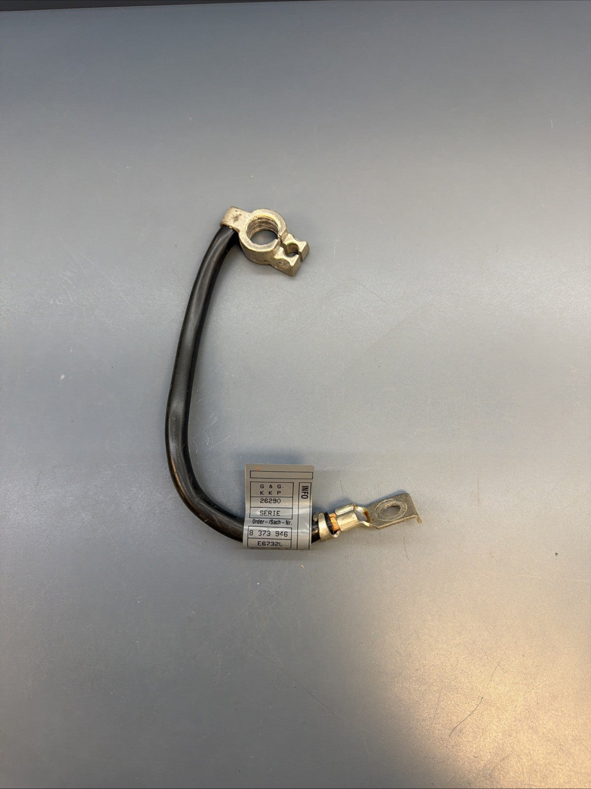 BMW 3 Series E46 Ground Wire Battery Terminal Negative 8374991 Oem