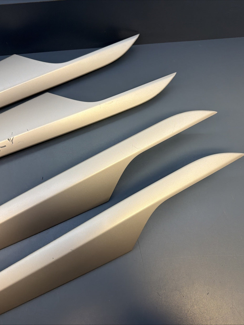 2013-2015 BMW X1 E84 Front Door Trim Cover Panel SILVER Set of 4 2991389 OEM