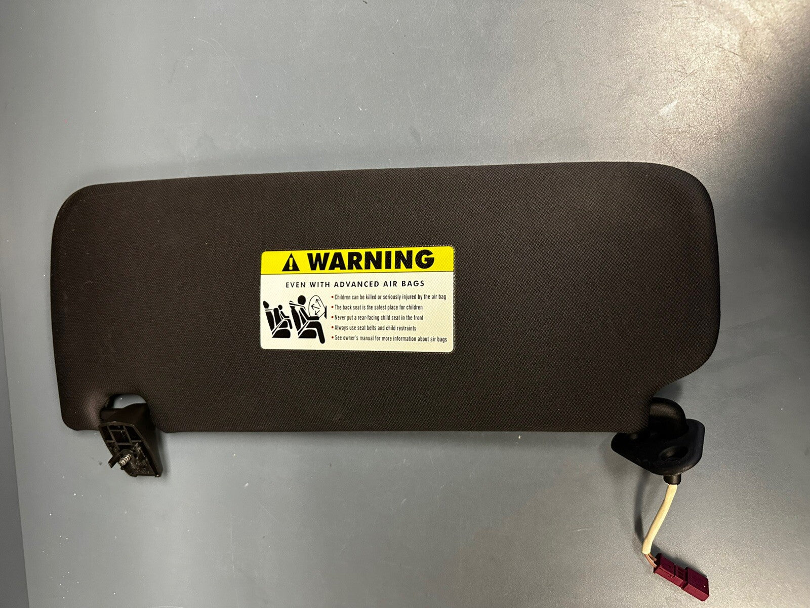 06-12 BMW E90 E91 328i M3 SEDAN SUN VISOR MIRROR RIGHT PASSENGER OEM 6905983