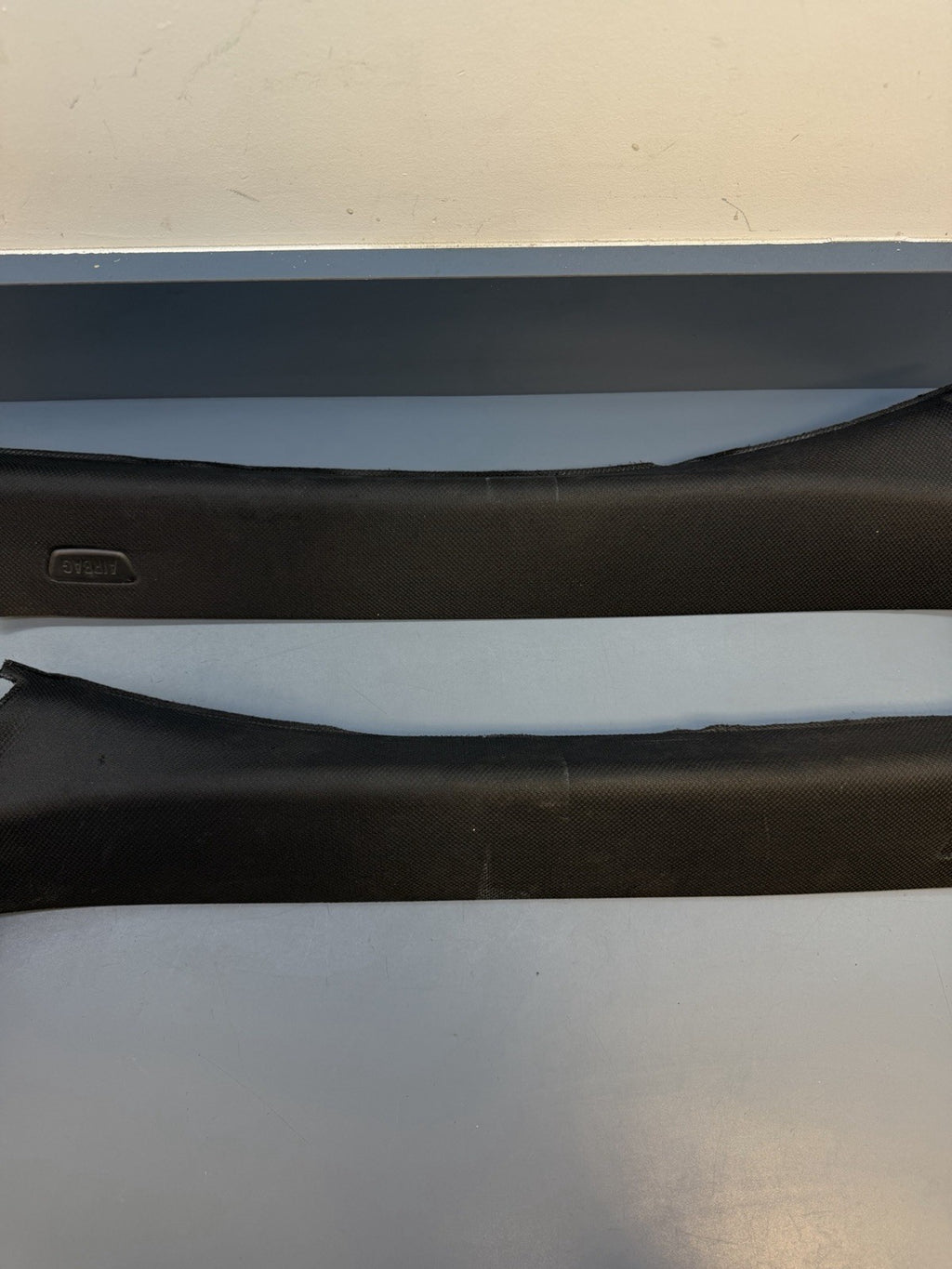 BMW 5 SERIES F10 F11 A PILLAR COVER TRIM SET LEFT RIGHT 9116348 9116347 BLACK