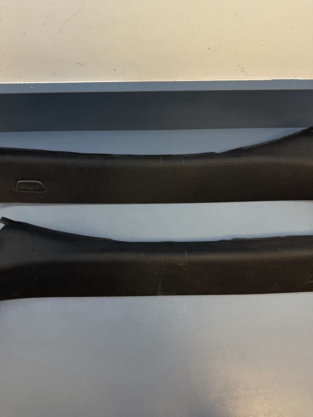 BMW 5 SERIES F10 F11 A PILLAR COVER TRIM SET LEFT RIGHT 9116348 9116347 BLACK