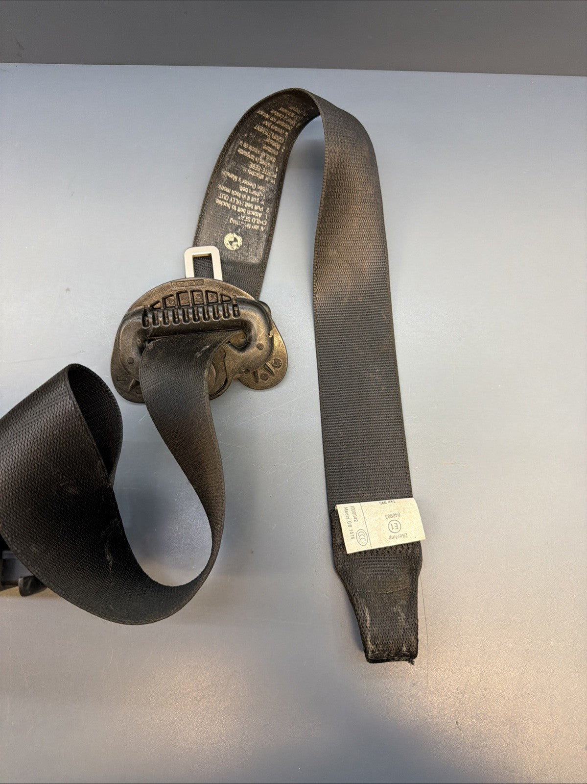 2006-2010 BMW E63 650I PASSENEGR RIGHT SIDE SEATBELT RETRACTOR OEM 603404400
