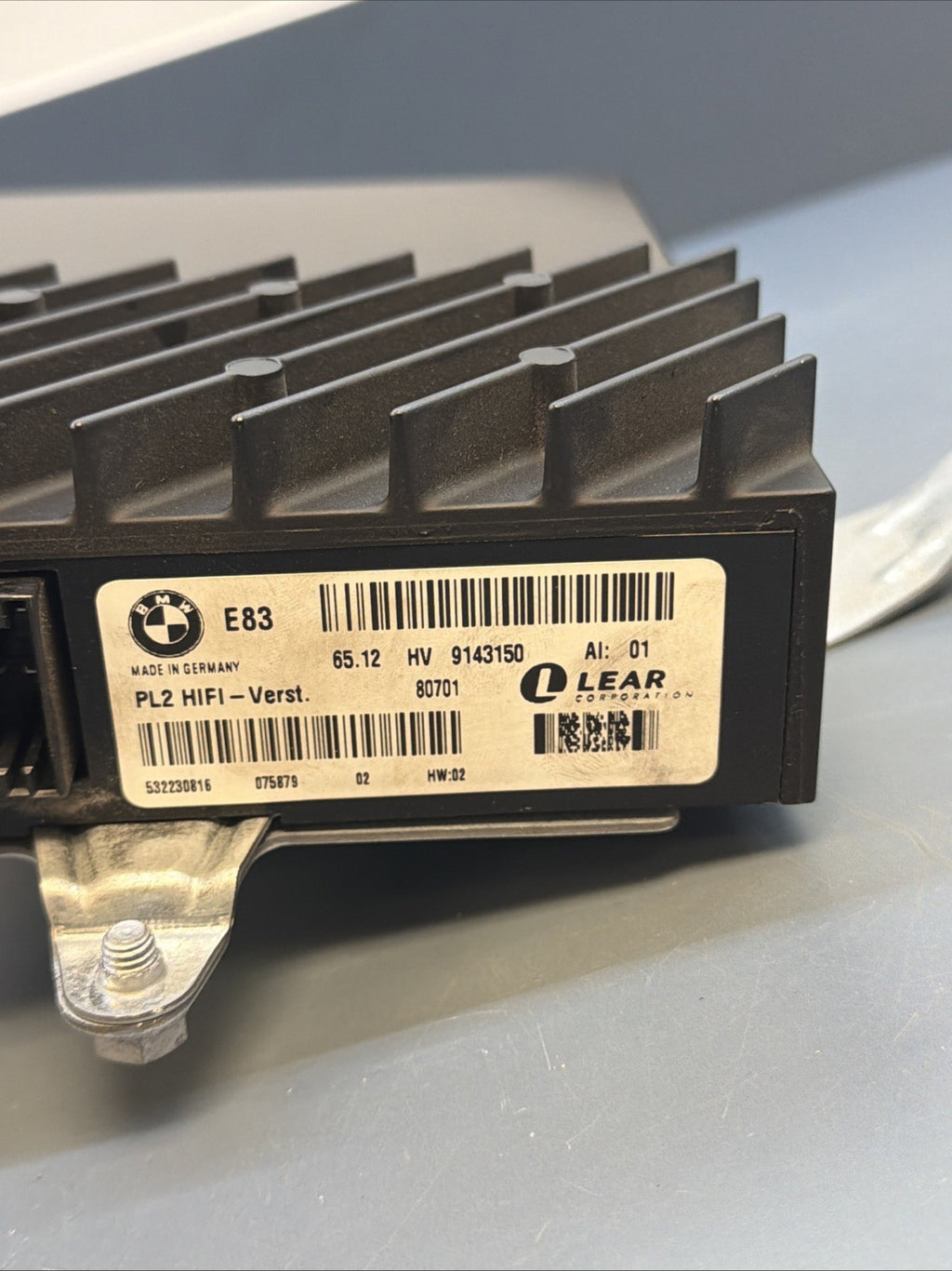 05 06 07 08 09 10 BMW X3 HI-FI Audio Sound System Amplifier 9143150 OEM
