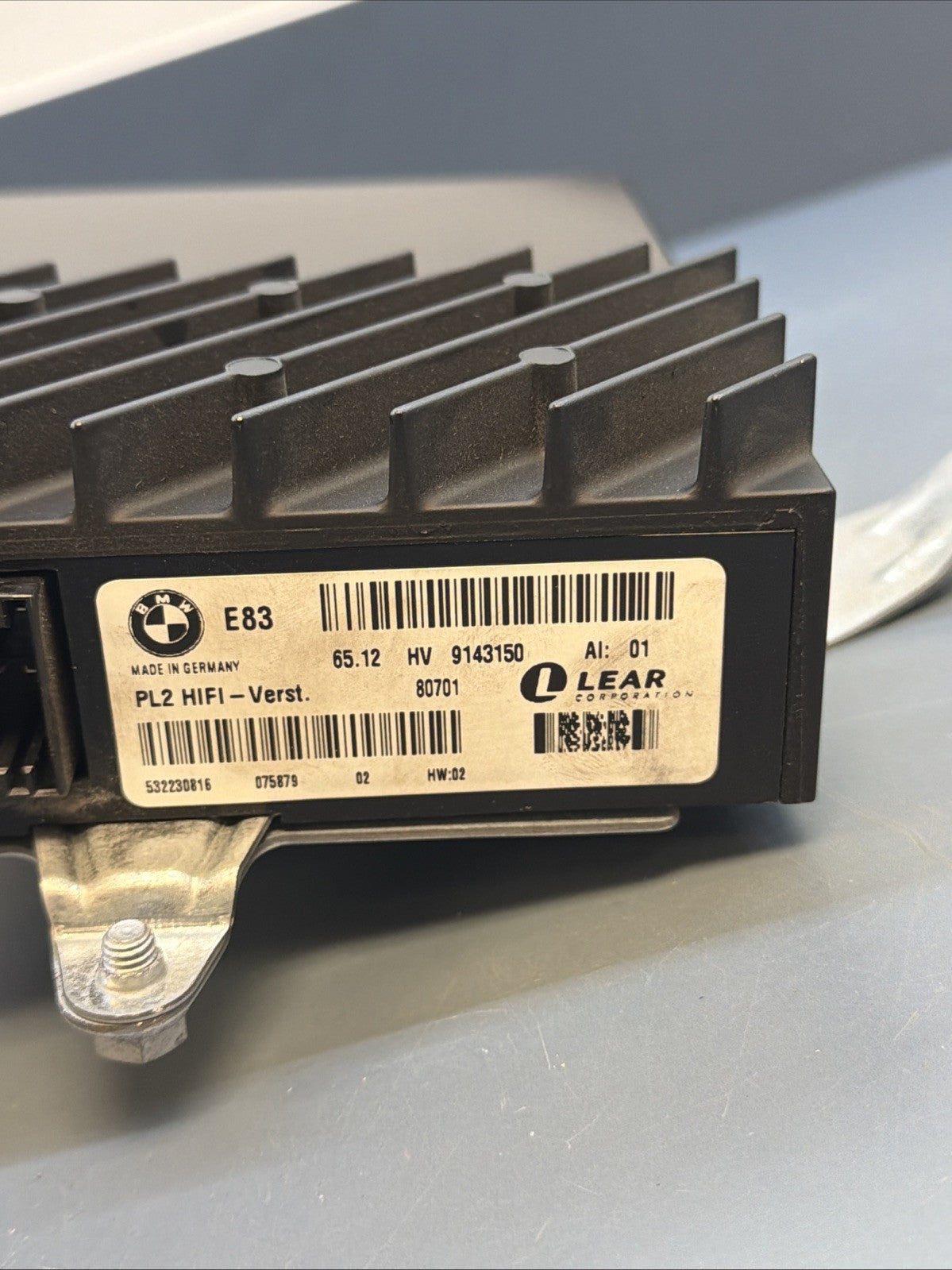 05 06 07 08 09 10 BMW X3 HI-FI Audio Sound System Amplifier 9143150 OEM