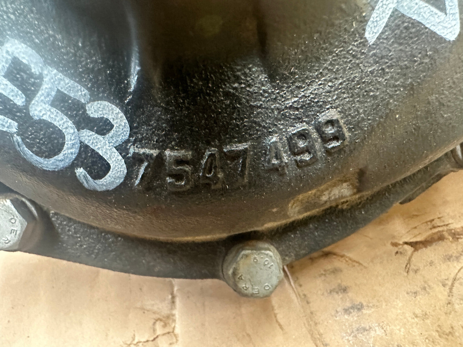 BMW E53 99-06 X5 4.4i X5 3.0i FRONT DIFFERENTIAL FINAL 4.10 DRIVE 7512915