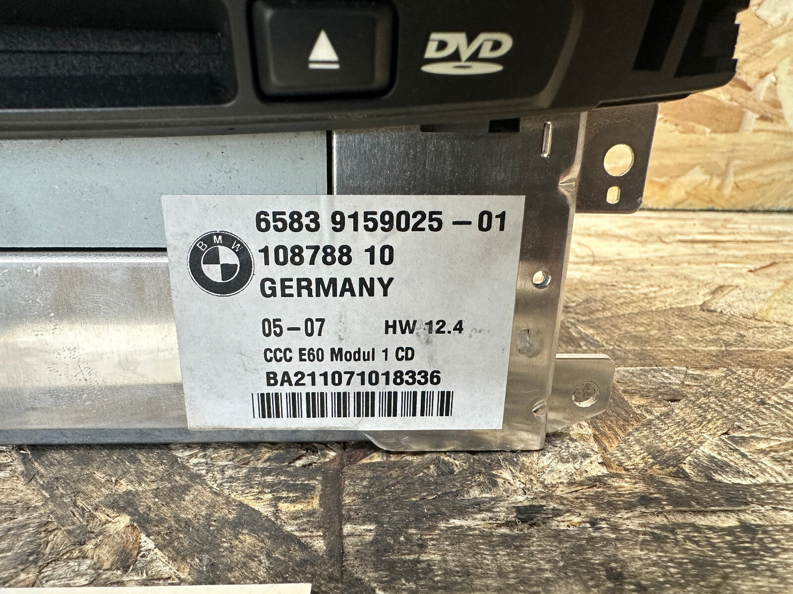 BMW 2003-2010 E60 5 SERIES 535xi NAVIGATION RADIO CD DV PLAYER OEM 9159025