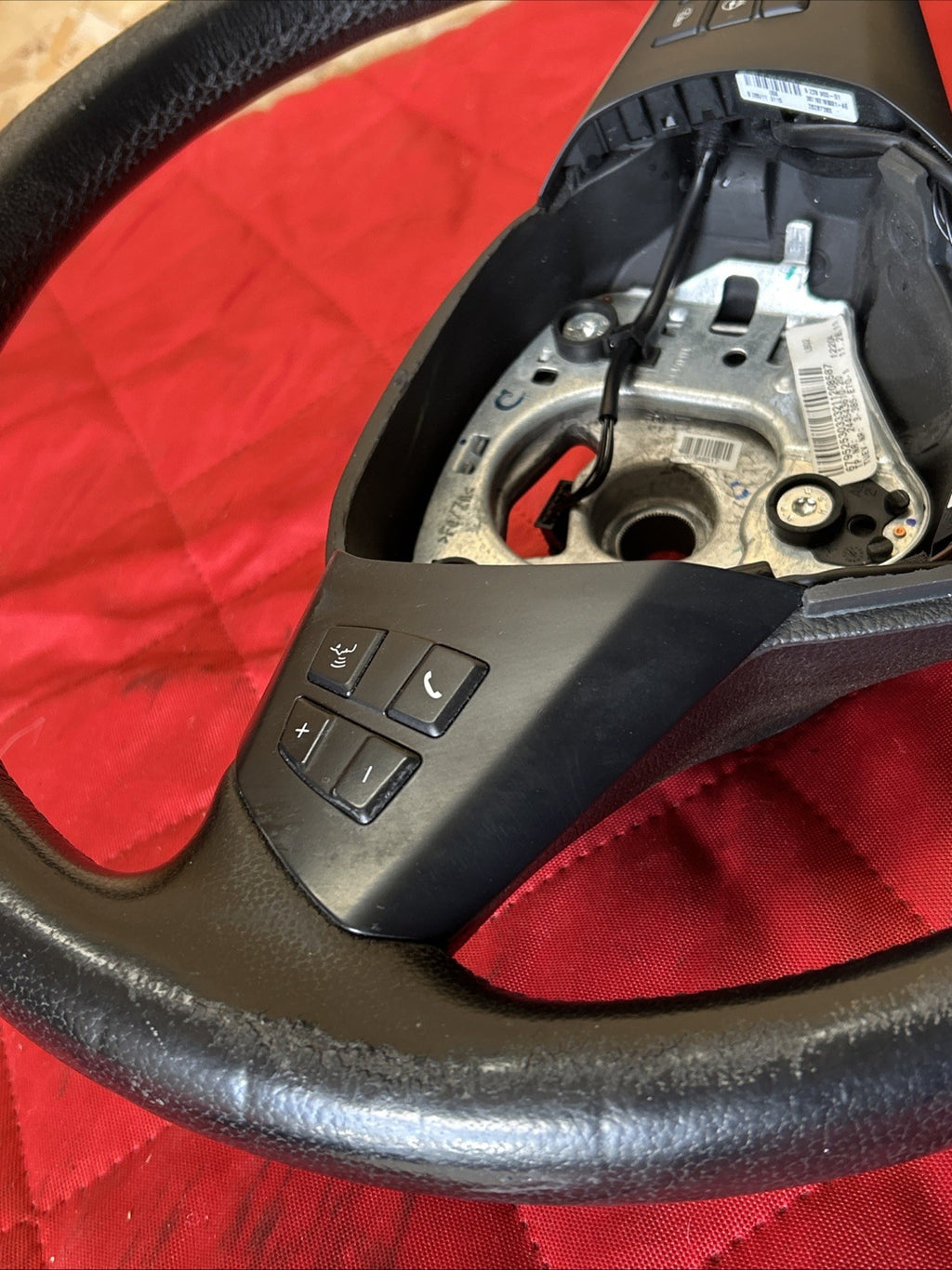 07-13 BMW X5 (E70) DRIVER HEATED STEERING WHEEL ASSEMBLY W/SWITCHES 921786 *NOTE