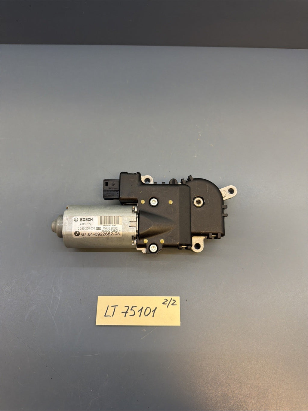 2007-2013 BMW E70 X5 Sunroof Motor Drive Unit OEM 6922652