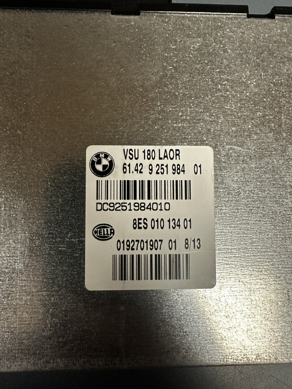 2011 - 2019 BMW F06 F10 F12 X3 Voltage Converter Control Module Unit OEM 9251984