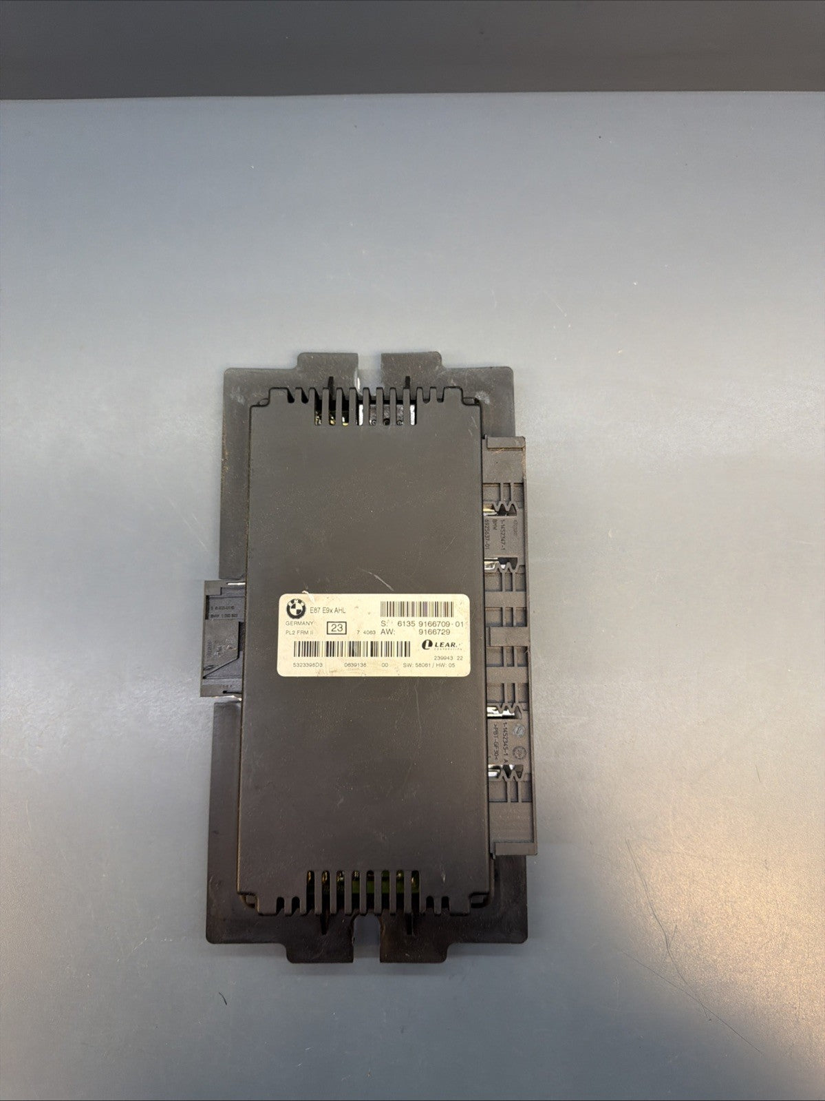 2008 BMW E90 E92 E93 M3 328i 335i AHL FRM II Footwell Light Control 9166709