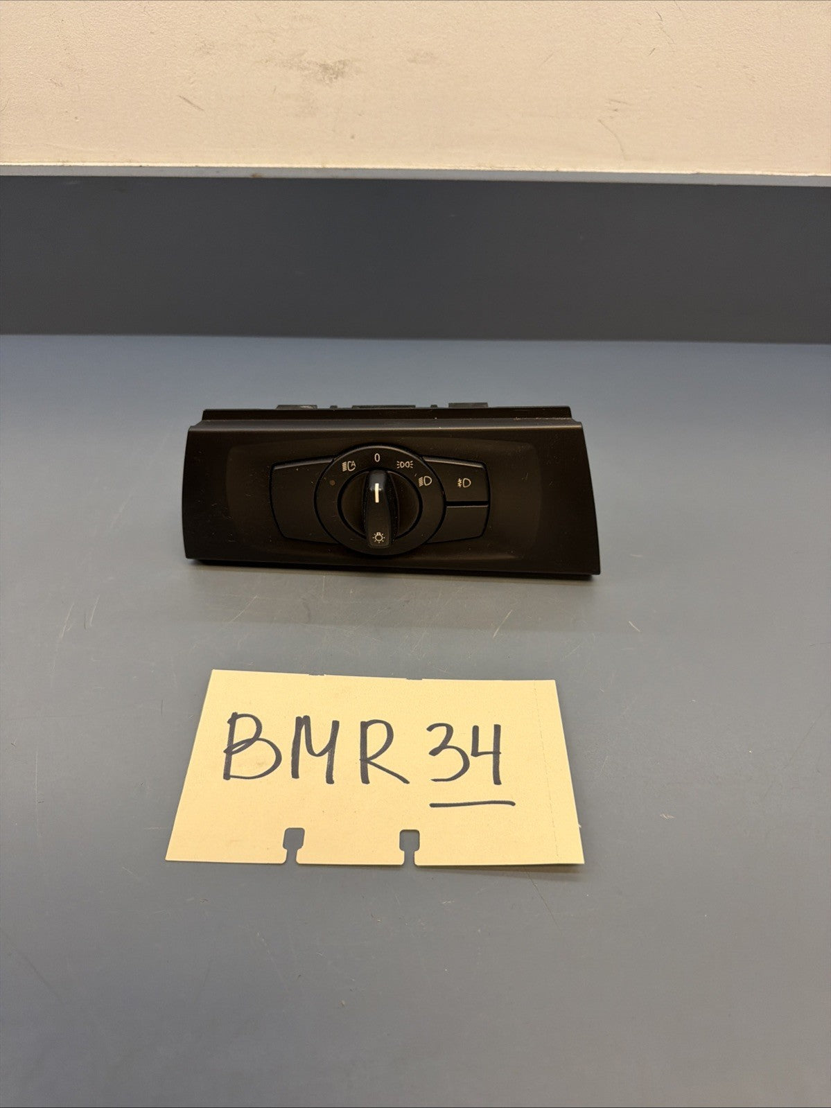 06-12 BMW E90 E92 E93 328i 335i HEADLIGHT CONTROL SWITCH UNIT BLACK 6938864 OEM