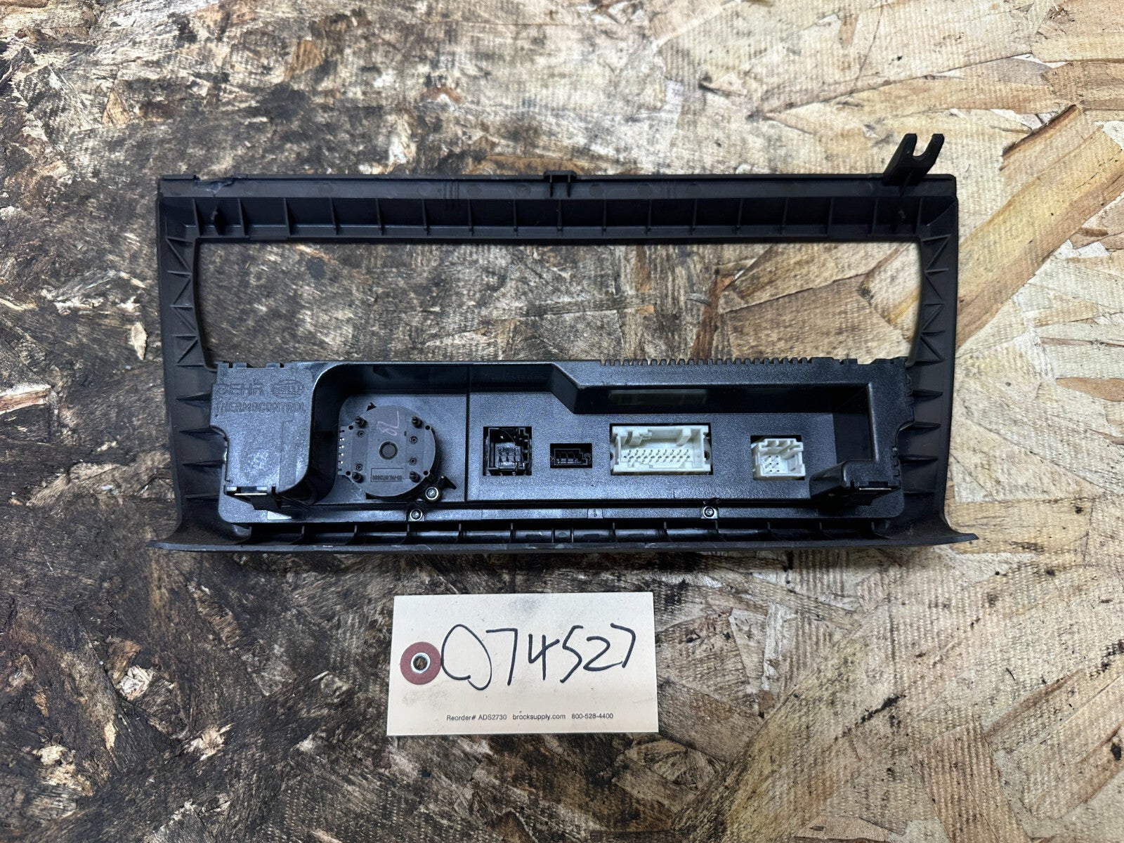 BMW 03-10 E83 X3 FRONT CENTER CONSOLE CLIMATE CONTROL PANEL BLACK OEM 3417544